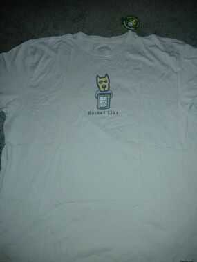 Bucket List Life Is Good Graphic Tee - Men XL